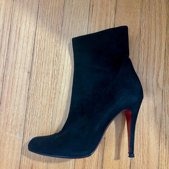 Christian Louboutin Suede Ankle Boots - Picture 3 of 4